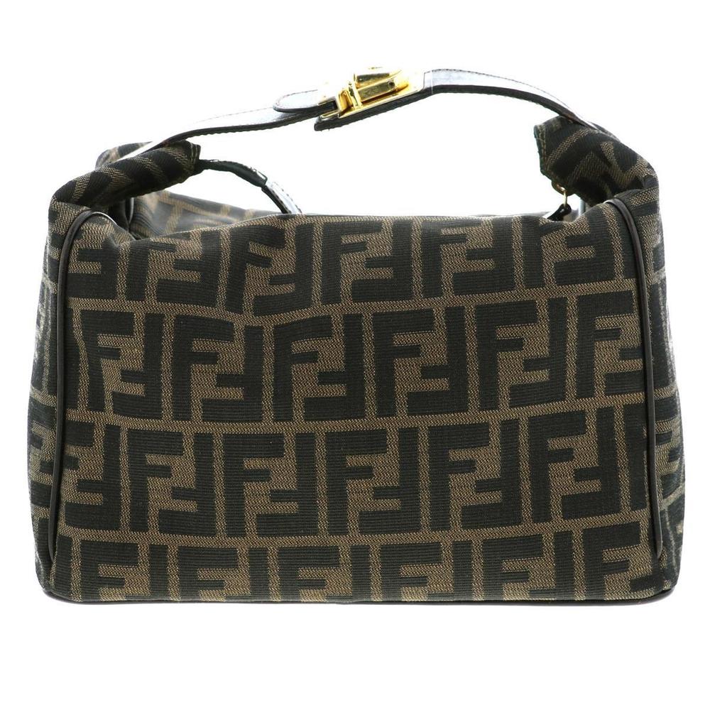 Fendi Pattern Pouch Brown - image 3